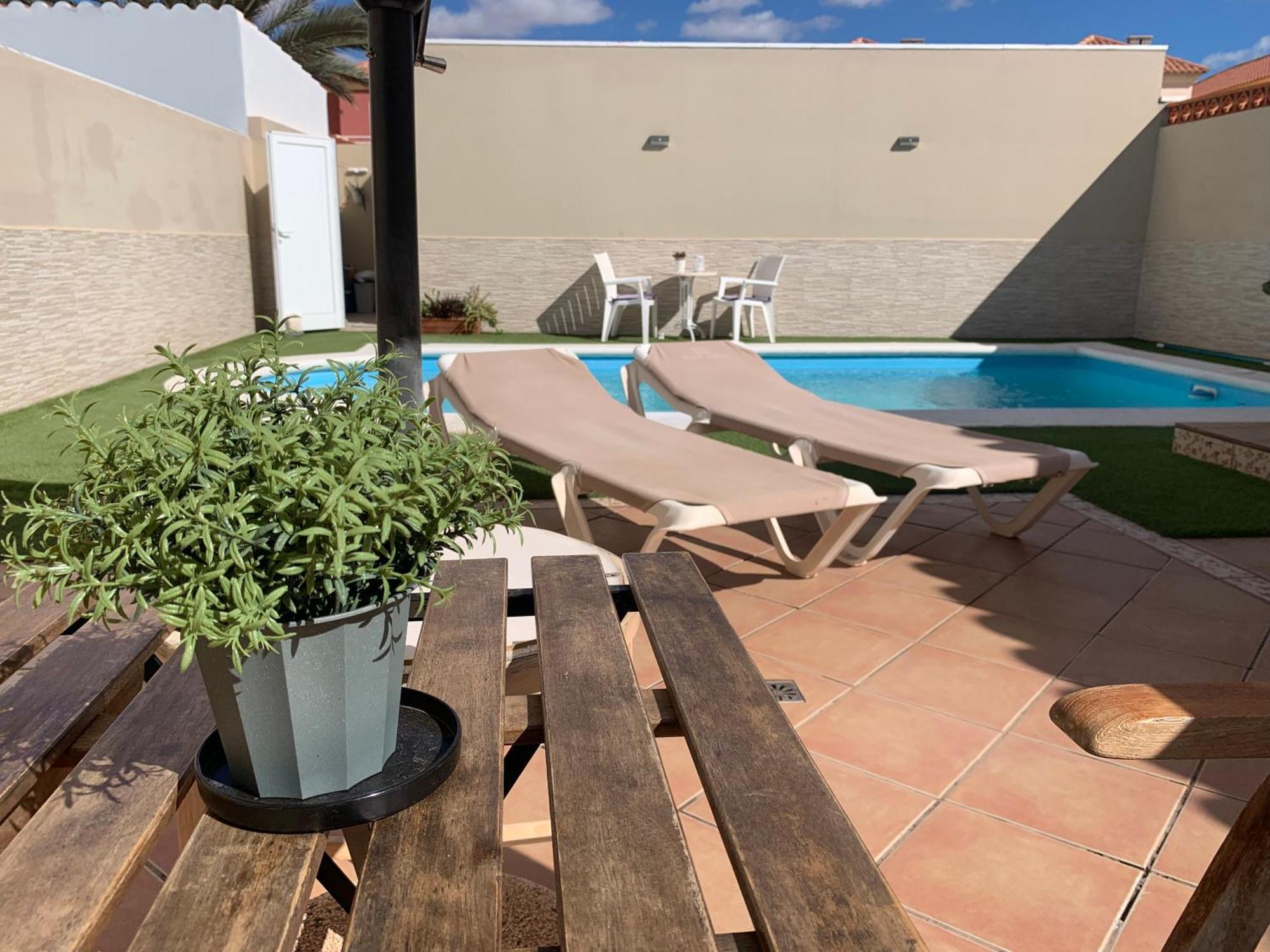 Mar&Mar, Apartamento Con Solarium Y Piscina Gran Tarajal Exterior foto